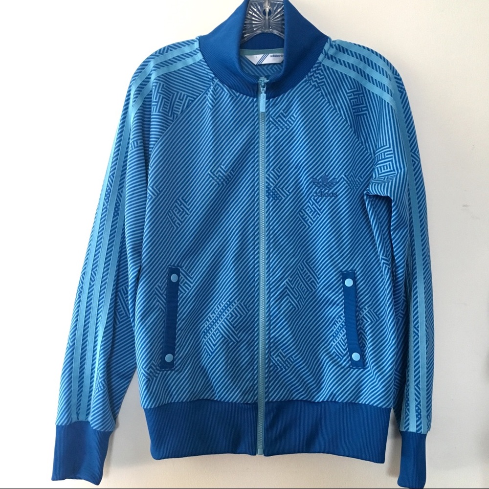 ADIDAS 60th ANNV THROWBACK RETRO TRACK JACKET